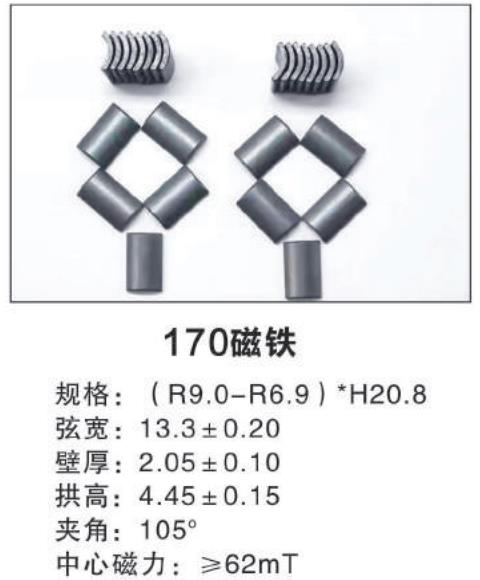 170磁铁属性